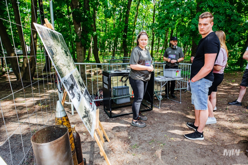 On the second day, visitors in the ‘Fort’ area, where excavations were being conducted, could listen to archaeologists talk about the specifics of the research team's work and the artifacts recovered