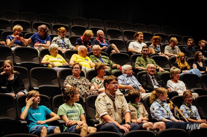 Pokaz specjalny filmu dokumentalnego „Była sobie piosenka” dla kpt. Władysława Dąbrowskiego, uczestnika walk pod Monte Cassino i harcerzy, uczestników obchodów 80. rocznicy tej bitwy.