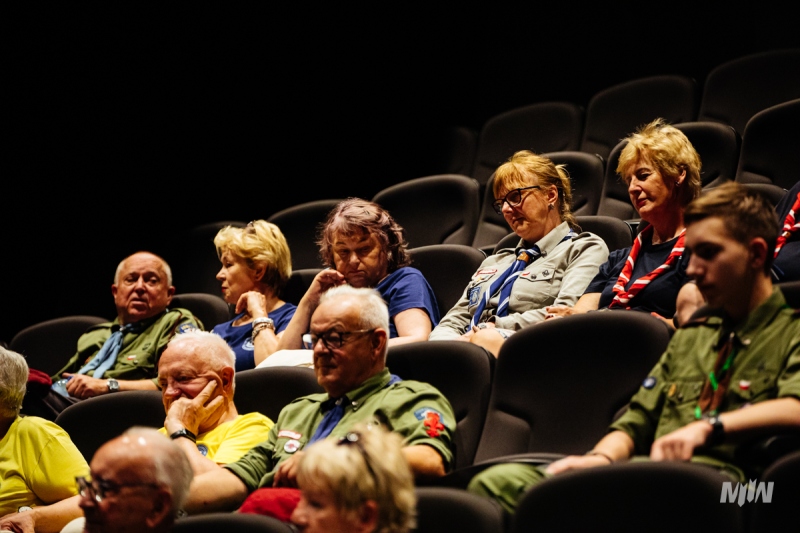 Pokaz specjalny filmu dokumentalnego „Była sobie piosenka” dla kpt. Władysława Dąbrowskiego, uczestnika walk pod Monte Cassino i harcerzy, uczestników obchodów 80. rocznicy tej bitwy.