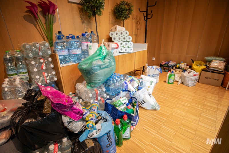 Zbiórka darów dla powodzian przy MIIWŚ