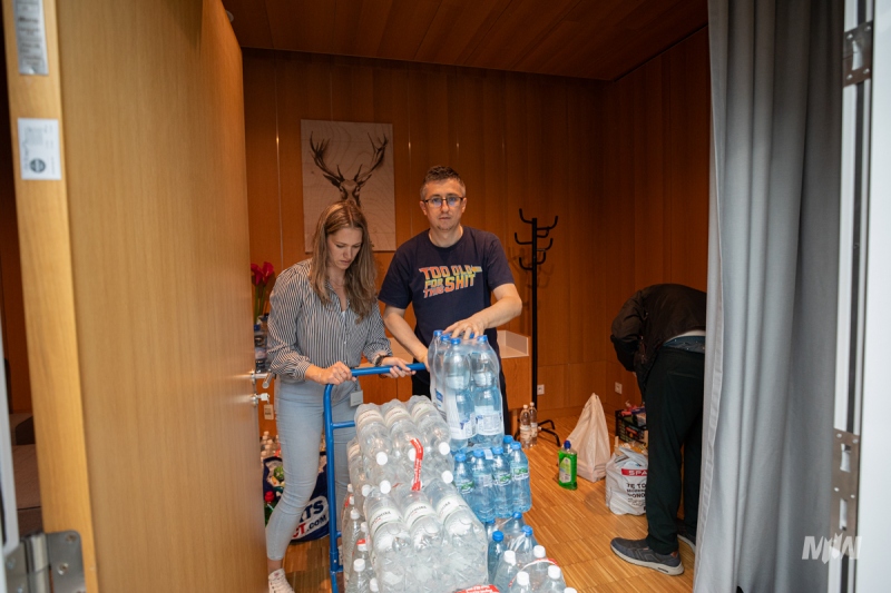 Zbiórka darów dla powodzian przy MIIWŚ