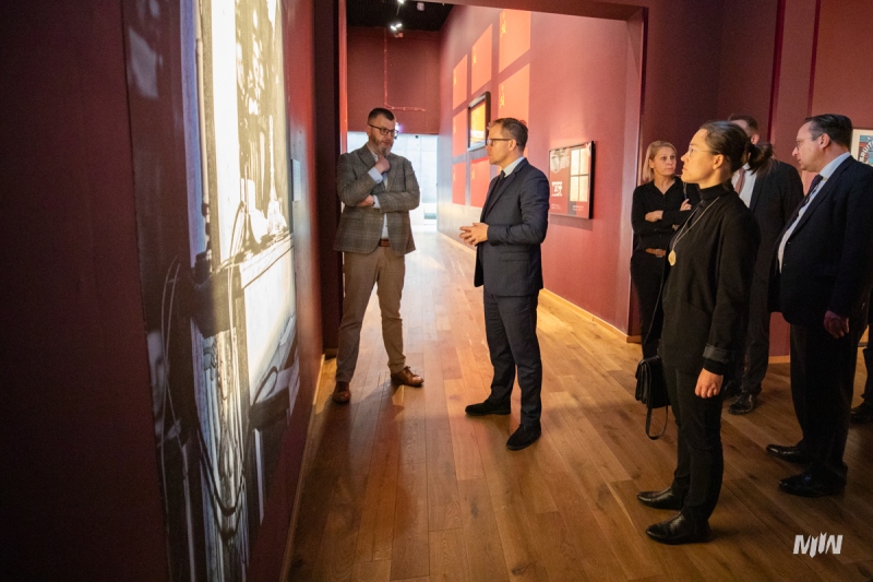 Wizyta niemieckiego ministra w MIIWŚ 