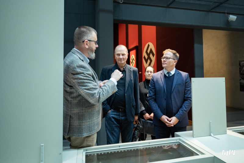 Wizyta niemieckiego ministra w MIIWŚ 