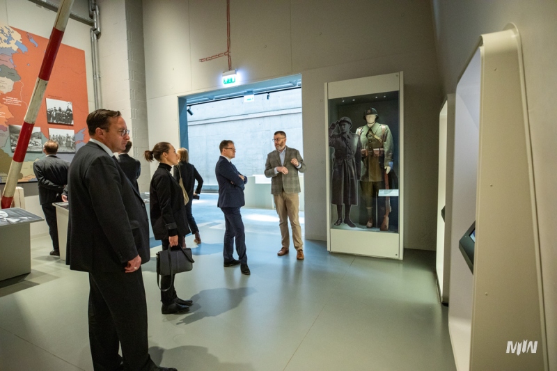 Wizyta niemieckiego ministra w MIIWŚ 