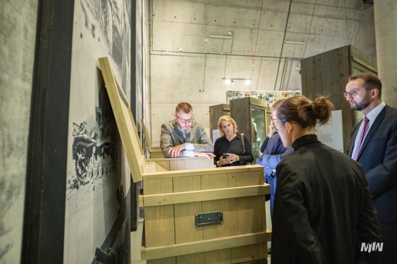 Wizyta niemieckiego ministra w MIIWŚ 