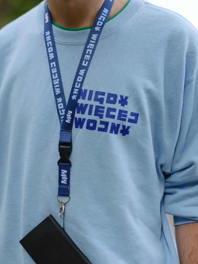 NIGDY WIĘCEJ WOJNY - nowa kolekcja gadżetów MIIWŚ (zdj. Bartosz Bańka)