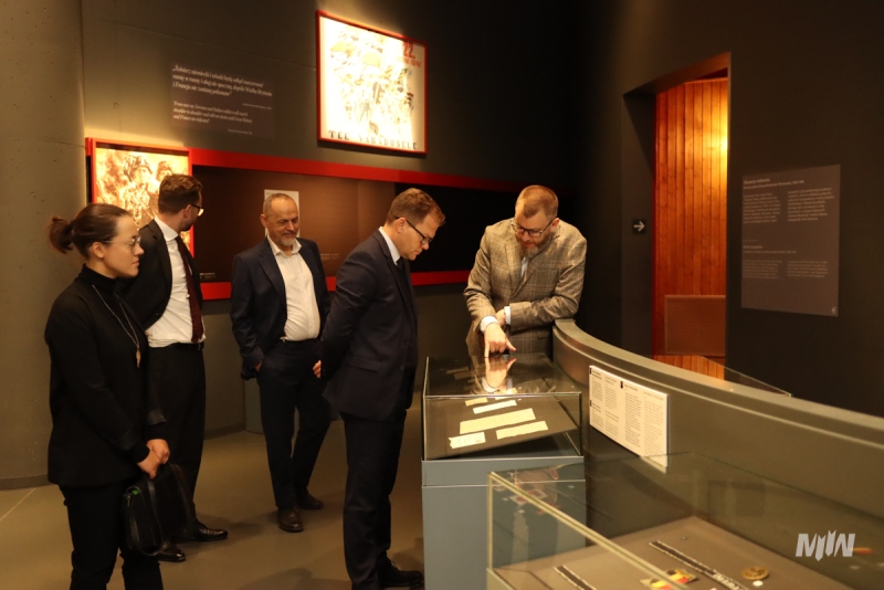 Wizyta niemieckiego ministra w MIIWŚ 