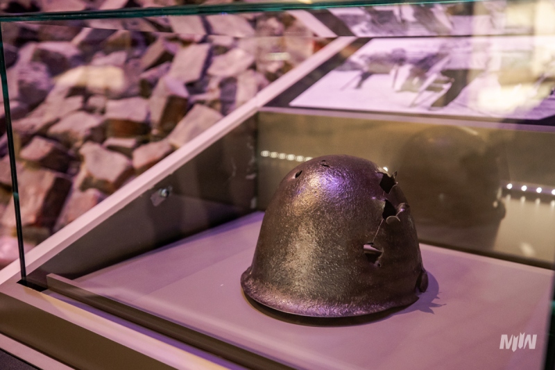 Hełm polskiego żółnierza