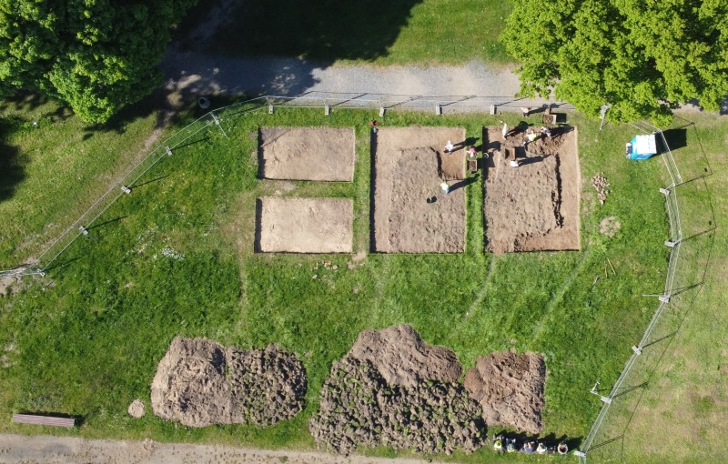 Poszukiwania szczątków leg. Mieczysława Krzaka prowadzone w miejscu strzelnicy WST