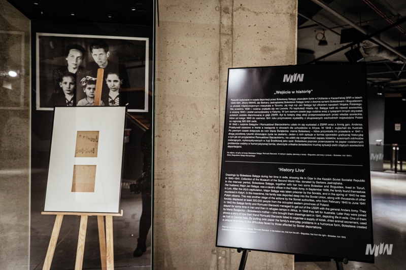 "Wejście w historię" - rysunki wykonane w czasie deportacji w Kazachskiej SRR w latach 1940-1941