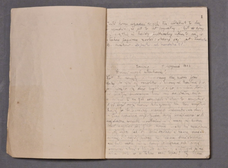 Strona 1. z Listów do Żony