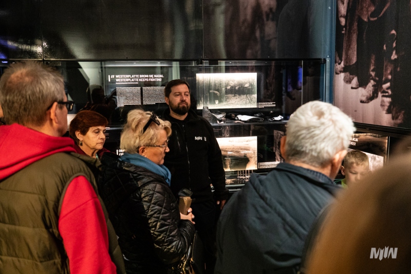 VISITOR CENTRE AT WESTERPLATTE AND NEW EXHIBITION ‘MEMORY IN THE GROUND. THE ARCHAEOLOGY OF WESTERPLATTE’ IN THE FORMER DEPOT’S POWER PLANT OPENED!