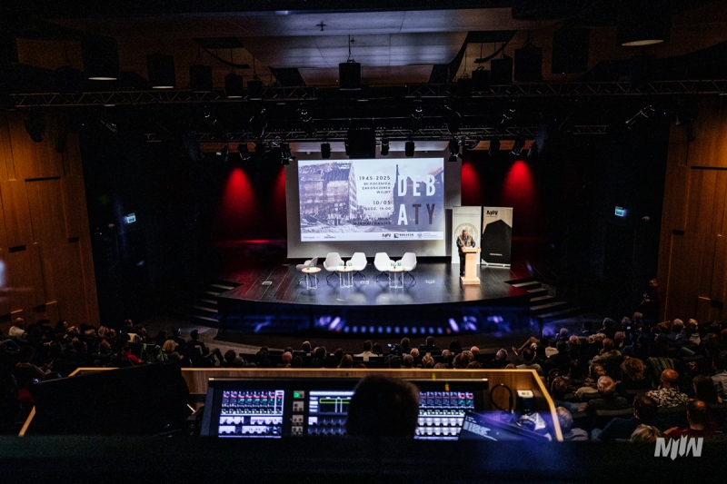 Za nami debaty w nawiązaniu do 80. rocznicy zakończenia wojny i wykład prof. Normana Daviesa