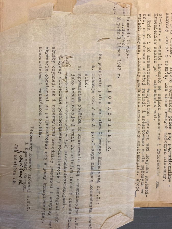 Archiwum Armii Krajowej Obywatelskiej Obwodu Wołkowysk