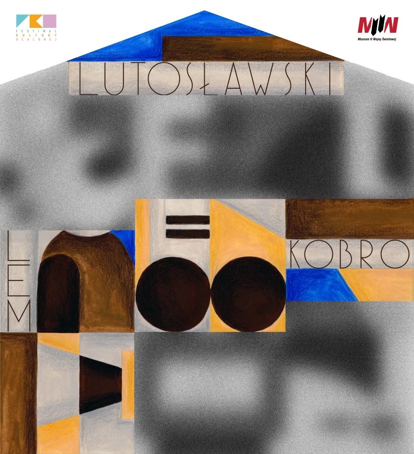 Piąty fragment zwycięskiego projektu muralu promującego Festiwal Kultury Ocalonej autorstwa Asi Pietrzyk