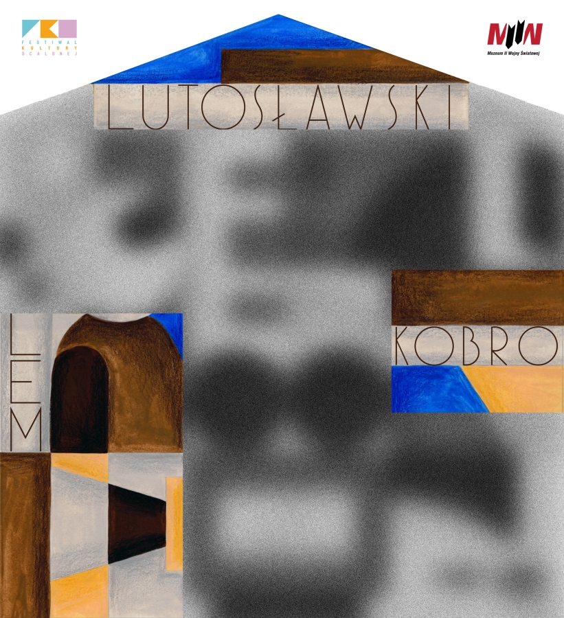 Czwarty fragment zwycięskiego projektu muralu promującego Festiwal Kultury Ocalonej autorstwa Asi Pietrzyk