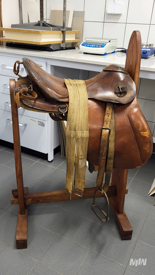 Cykl #ZobaczKonserwacjeMIIWŚ - żołnierskie siodło