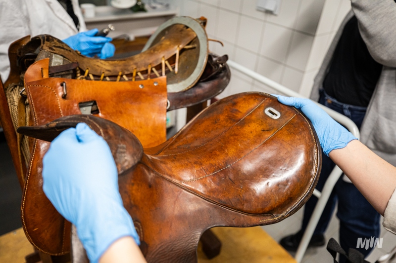 Cykl #ZobaczKonserwacjeMIIWŚ - żołnierskie siodło