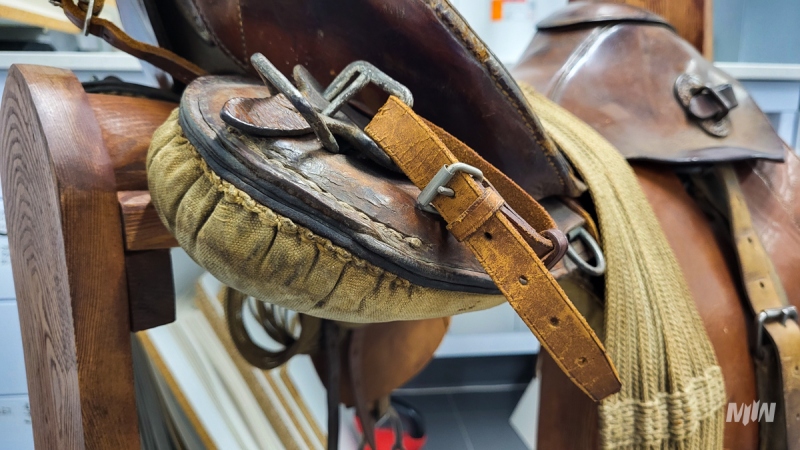 Cykl #ZobaczKonserwacjeMIIWŚ - żołnierskie siodło