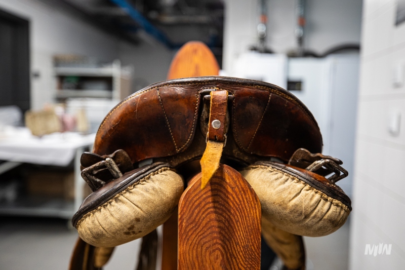 Cykl #ZobaczKonserwacjeMIIWŚ - żołnierskie siodło