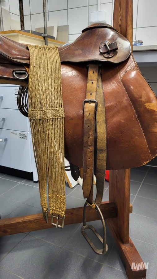 Cykl #ZobaczKonserwacjeMIIWŚ - żołnierskie siodło