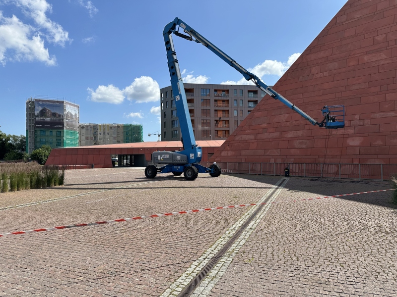 Prace konserwacyjne budynku MIIWŚ