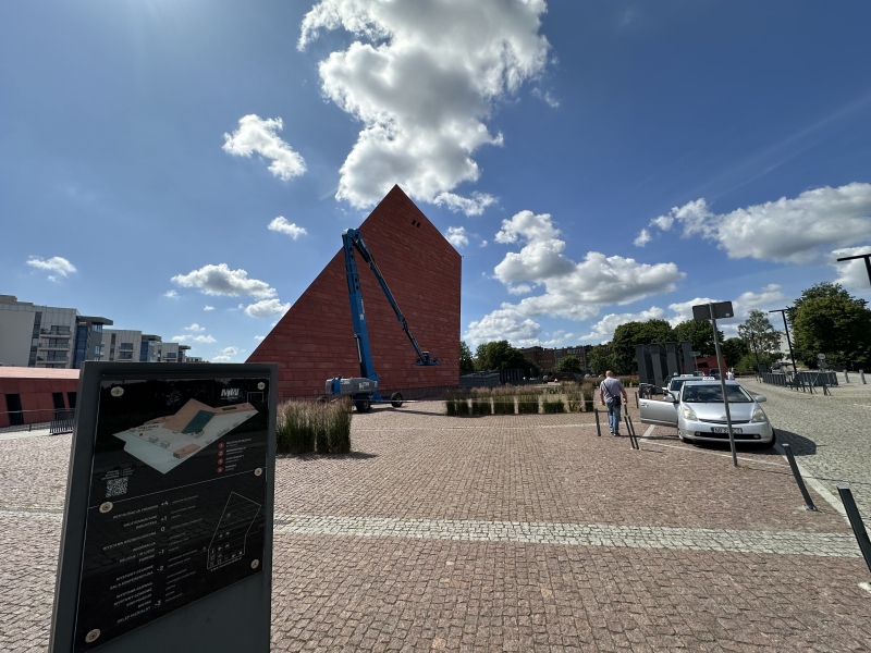 Prace konserwacyjne budynku MIIWŚ