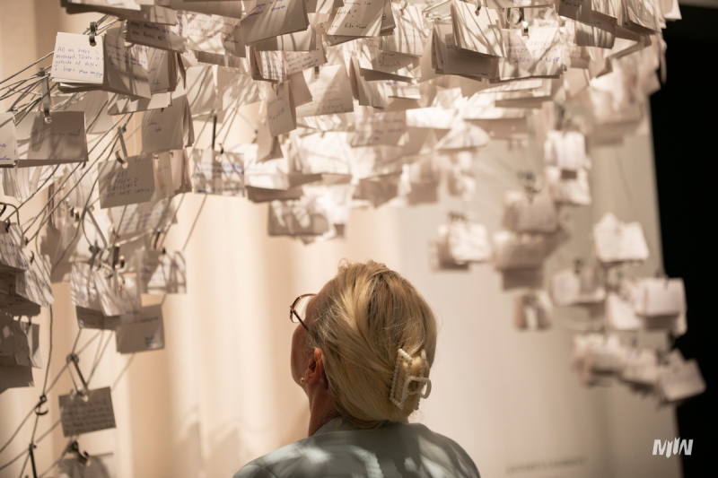 Instalacja artystyczna na zakończenie wystawy głównej MIIWŚ