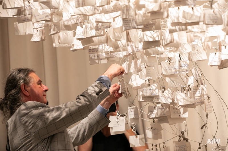 Instalacja artystyczna na zakończenie wystawy głównej MIIWŚ