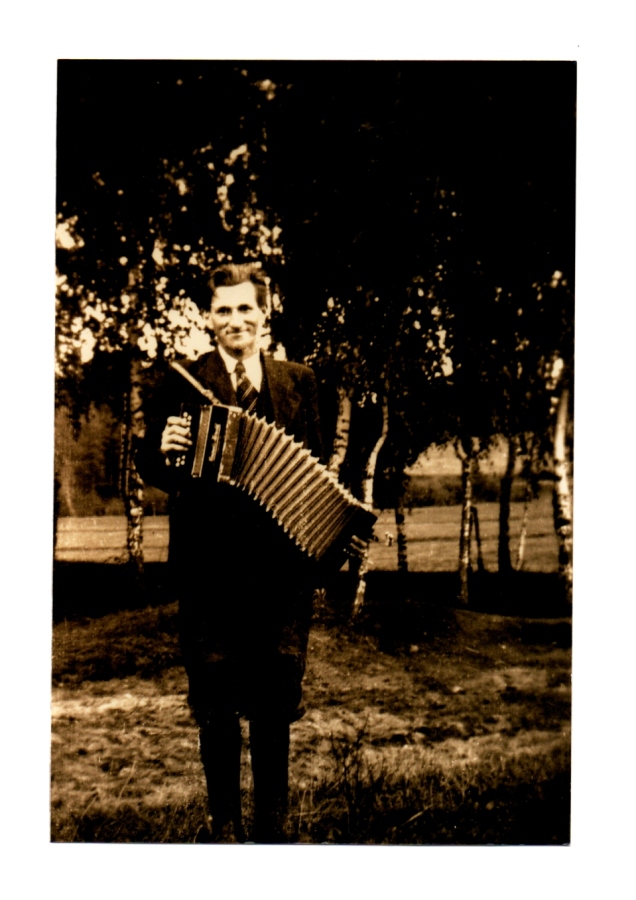 Zdjęcie Edmunda /przed powołaniem do Wehrmachtu/, ze zbiorów Sławomira Tyborskiego