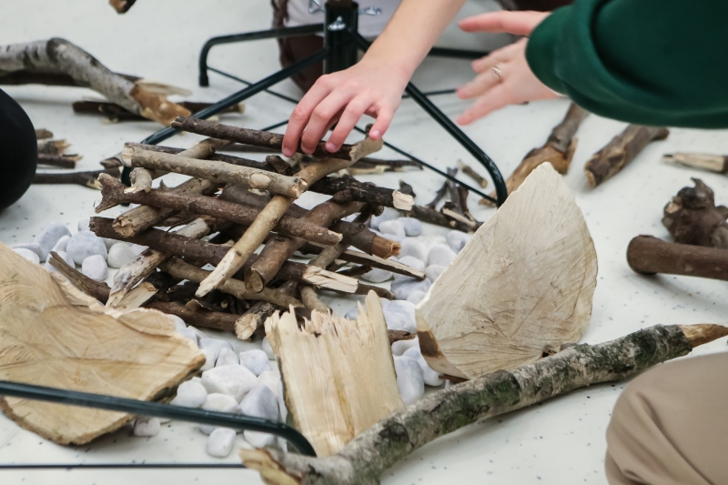 Warsztat edukacyjny Las w czasie wojny