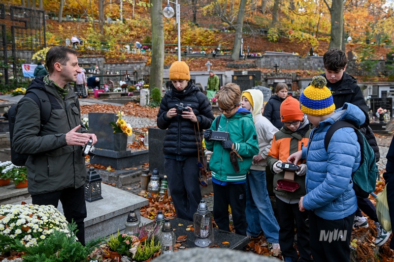 Akcja na Cmentarzu Witomińskim w Gdyni
