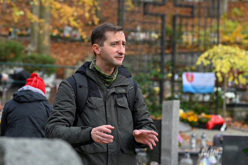 Akcja na Cmentarzu Witomińskim w Gdyni