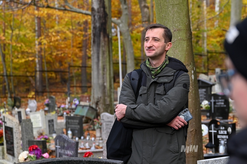 Akcja na Cmentarzu Witomińskim w Gdyni