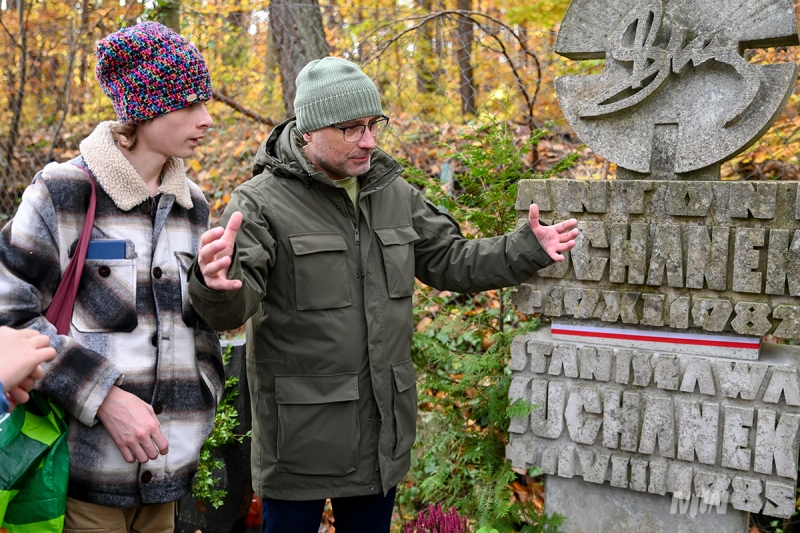 Akcja na Cmentarzu Witomińskim w Gdyni