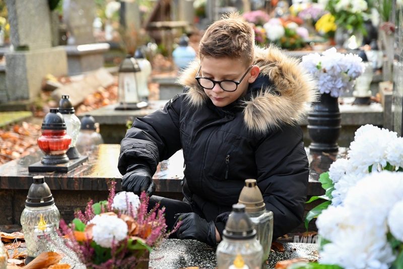 Akcja na Cmentarzu Witomińskim w Gdyni