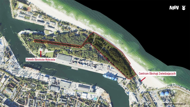 Mapa przedstawiająca lokalizację zakresu 1