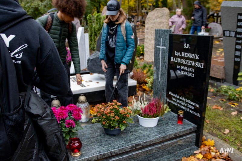 Akcja na Cmentarzu Centralnym Srebrzysko w Gdańsku