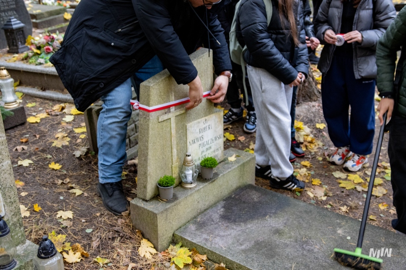 Akcja na Cmentarzu Centralnym Srebrzysko w Gdańsku