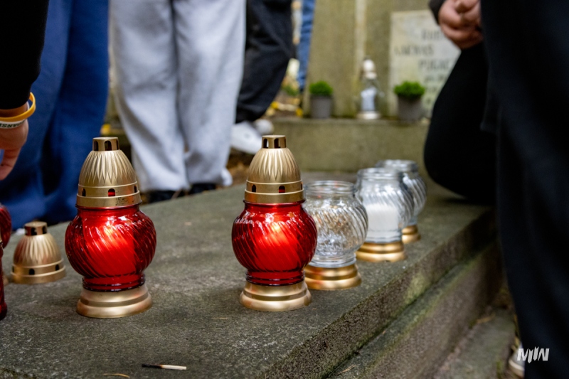 Akcja na Cmentarzu Centralnym Srebrzysko w Gdańsku