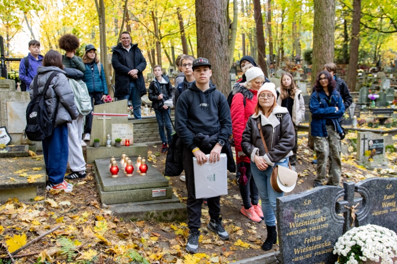 Akcja na Cmentarzu Centralnym Srebrzysko w Gdańsku