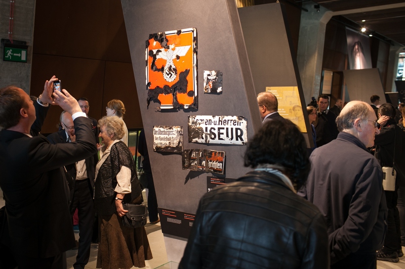 Opening of the exhibition titled ‘‘45. End of the war in 45 artefacts”.