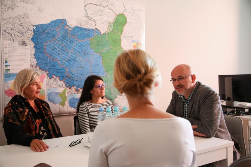 Wizyta przedstawicieli Domu Historii Europejskiej 