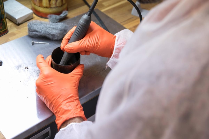 Pracownia konserwacji zabytków Muzeum II Wojny Światowej w Gdańsku 