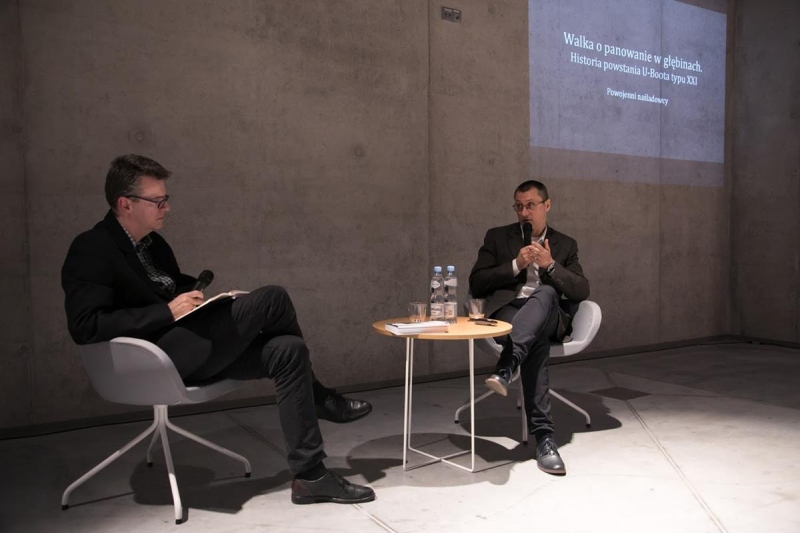 Spotkanie poświęcone książce "Walka o panowanie w głębinach. Historia powstania U-Boota typu XXI"
