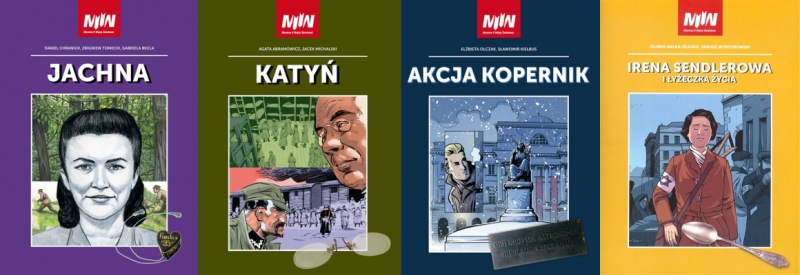 Komiksy wydane przez Muzeum 