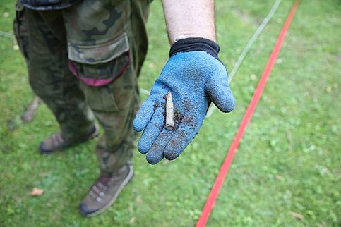 II etap wykopalisk na Westerplatte