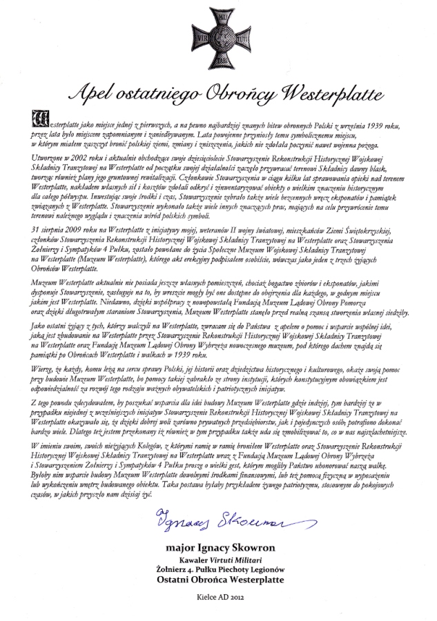 Apel majora Skowrona