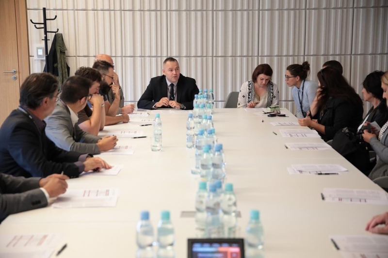 Powitanie prelegentów konferencji World Battlefield Museums Forum 