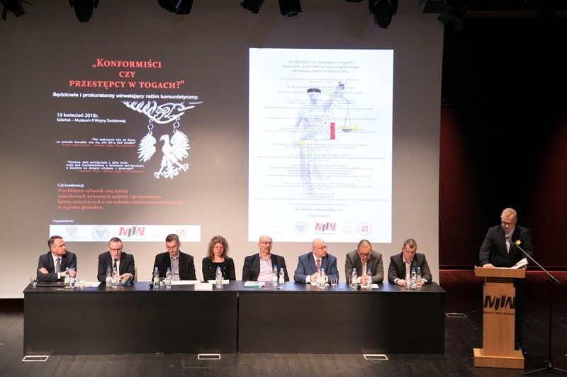 Konferencja naukowa „Konformiści czy przestępcy w togach?" odbyła się w Muzeum II Wojny Światowej w Gdańsku 